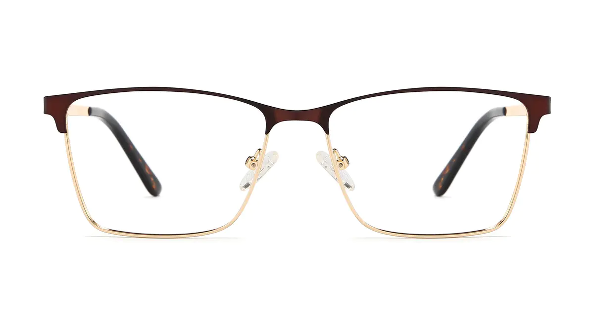 Browline Brown Eyeglasses