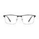 Browline Black Eyeglasses