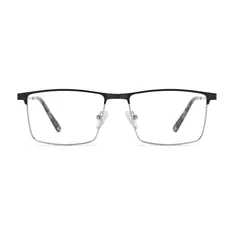 Browline Gray Eyeglasses
