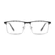 Browline Gray Eyeglasses