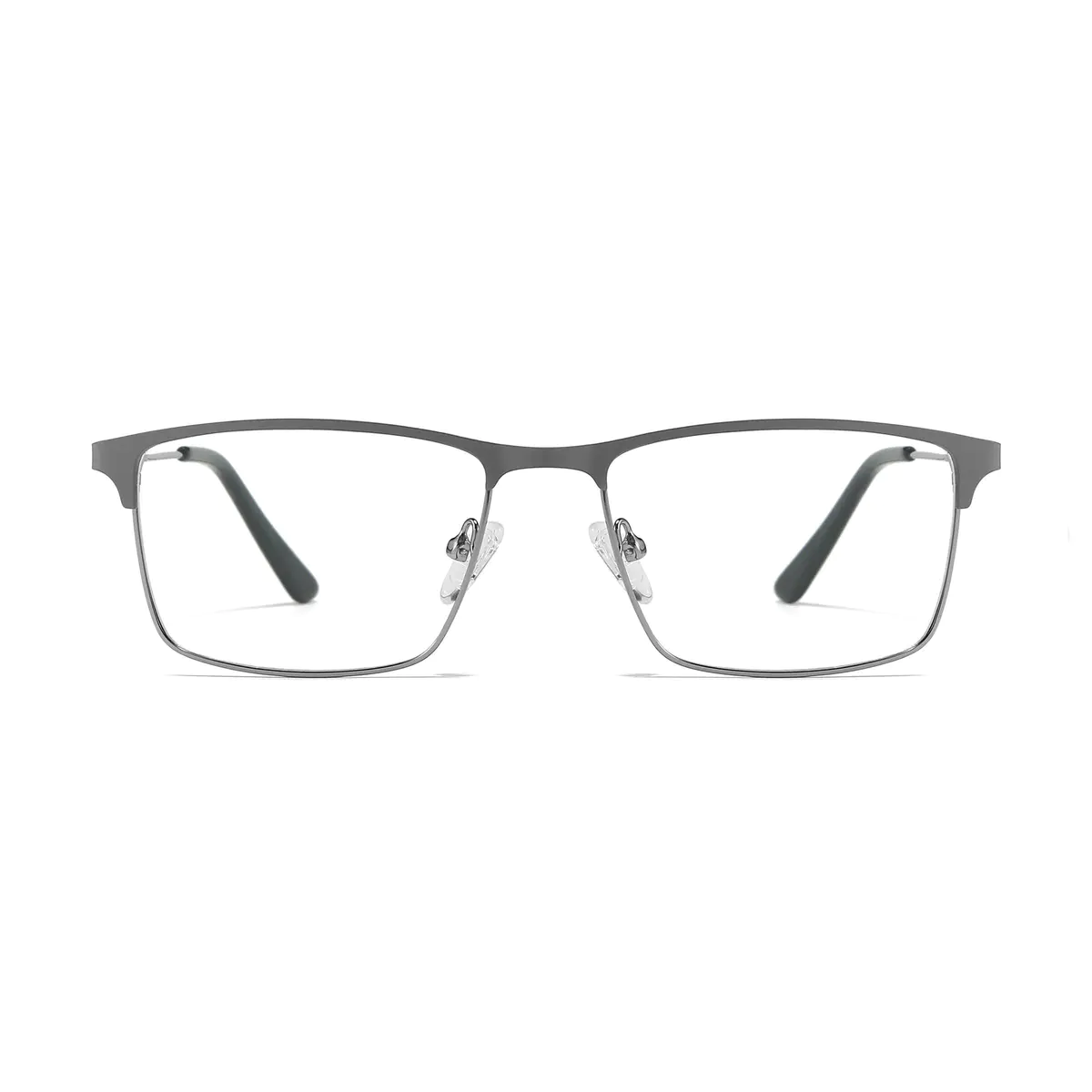Browline Gray Eyeglasses