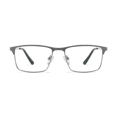 Browline Gray Eyeglasses