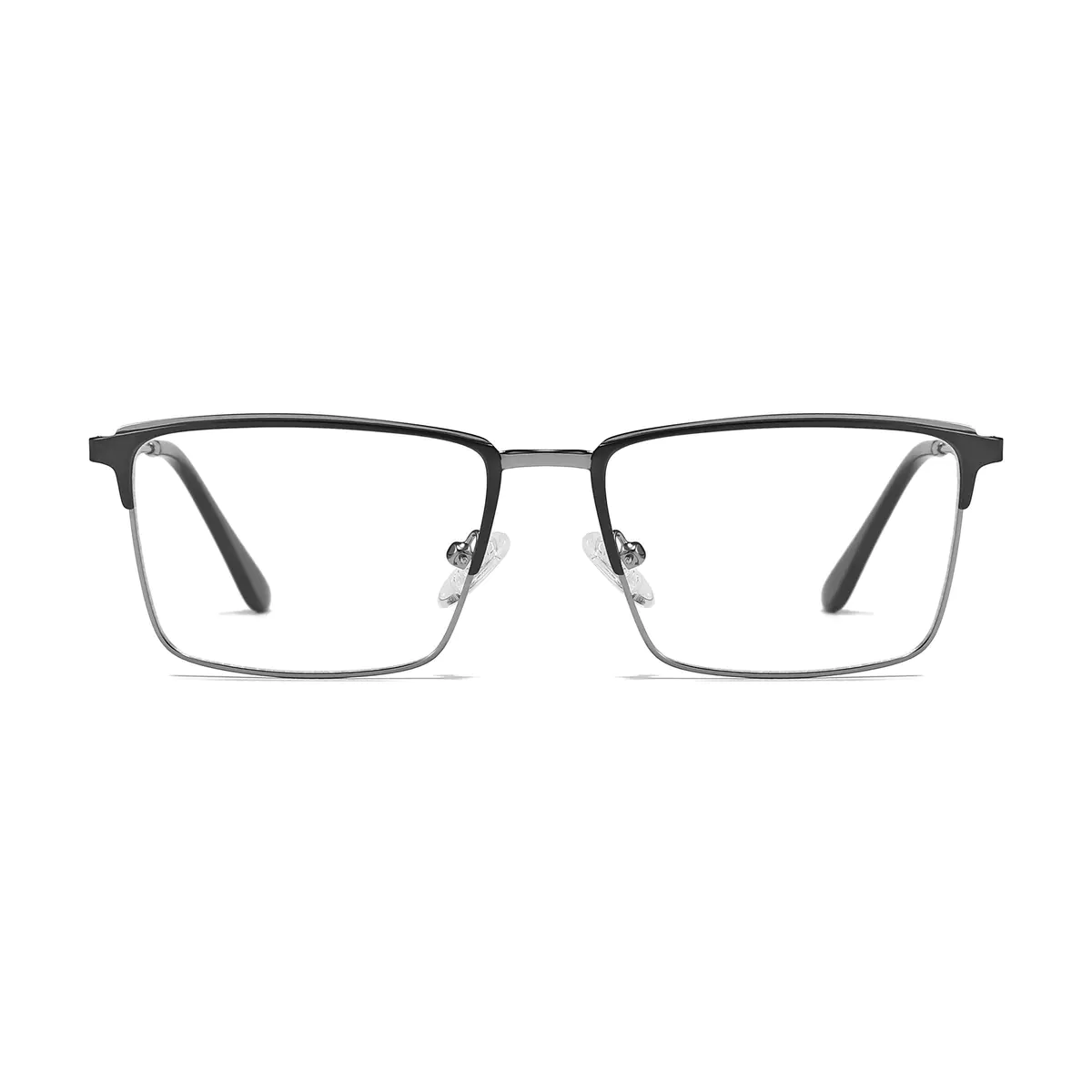 Browline Gray Eyeglasses