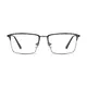 Browline Gray Eyeglasses