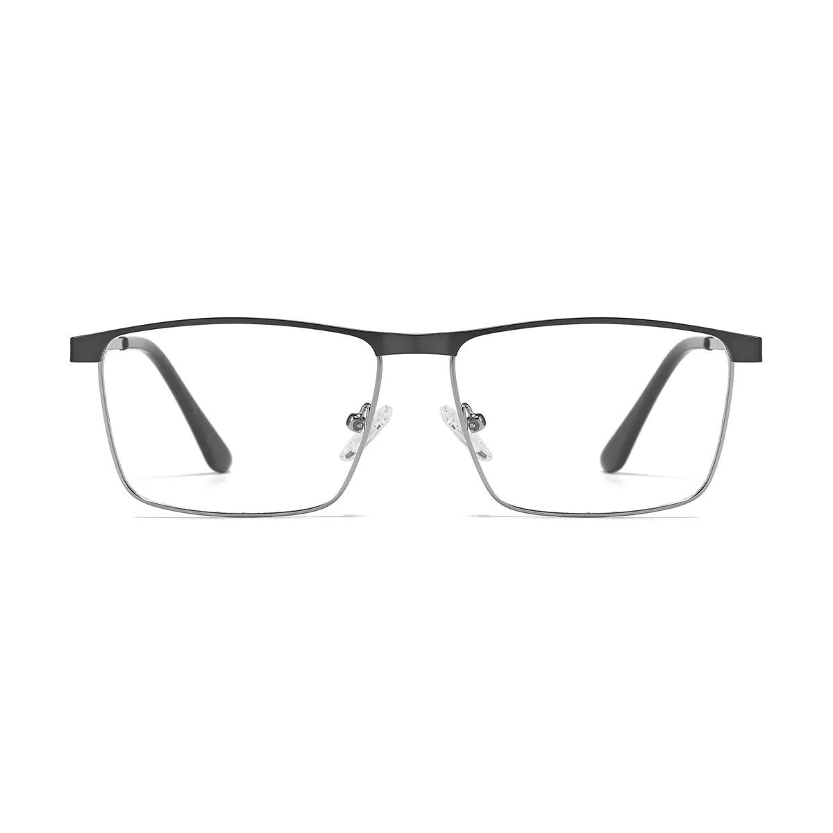 Browline Gray Eyeglasses