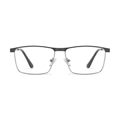 Browline Gray Eyeglasses