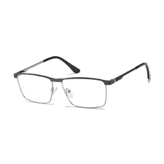 Browline Gray Eyeglasses