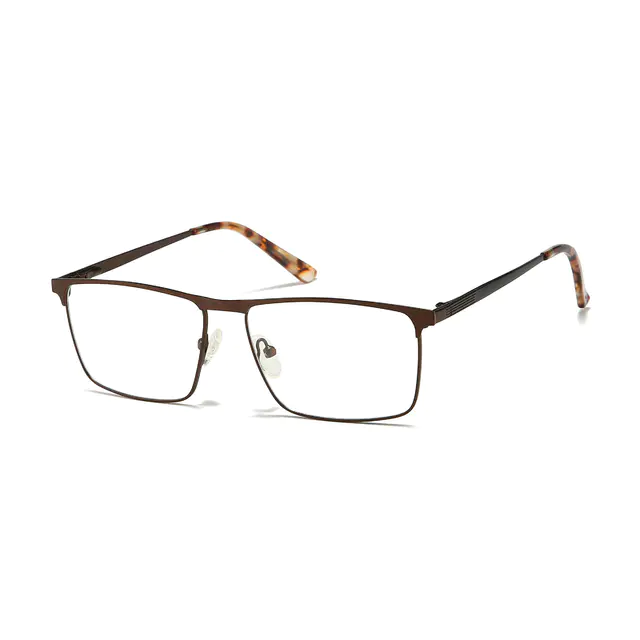 Browline Brown Eyeglasses