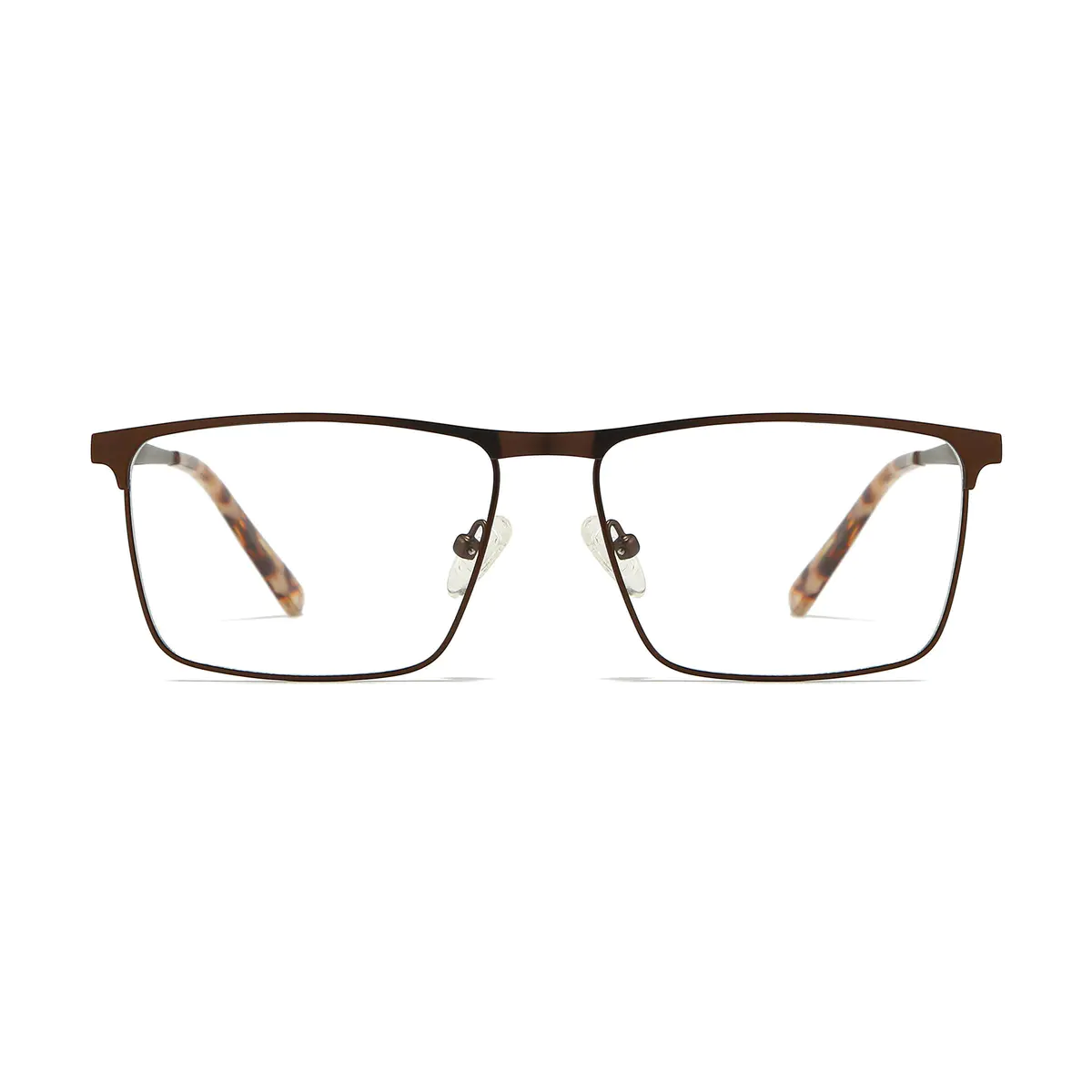 Browline Brown Eyeglasses