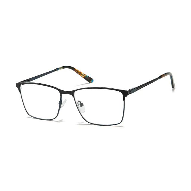 Browline Black Eyeglasses