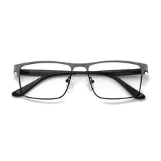 Browline Gray Eyeglasses