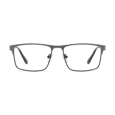 Browline Gray Eyeglasses