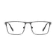 Browline Gray Eyeglasses
