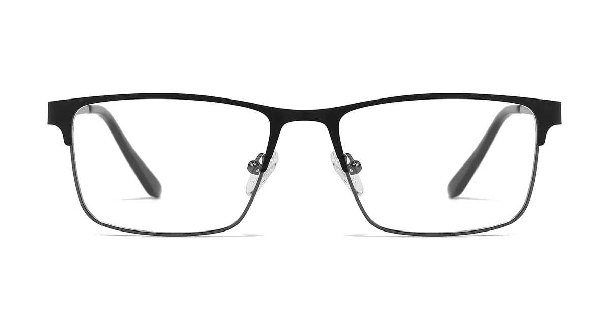 Rectangle Black Eyeglasses