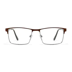 Browline Brown Eyeglasses