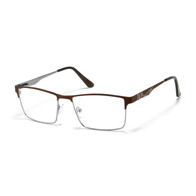 Browline Brown Eyeglasses