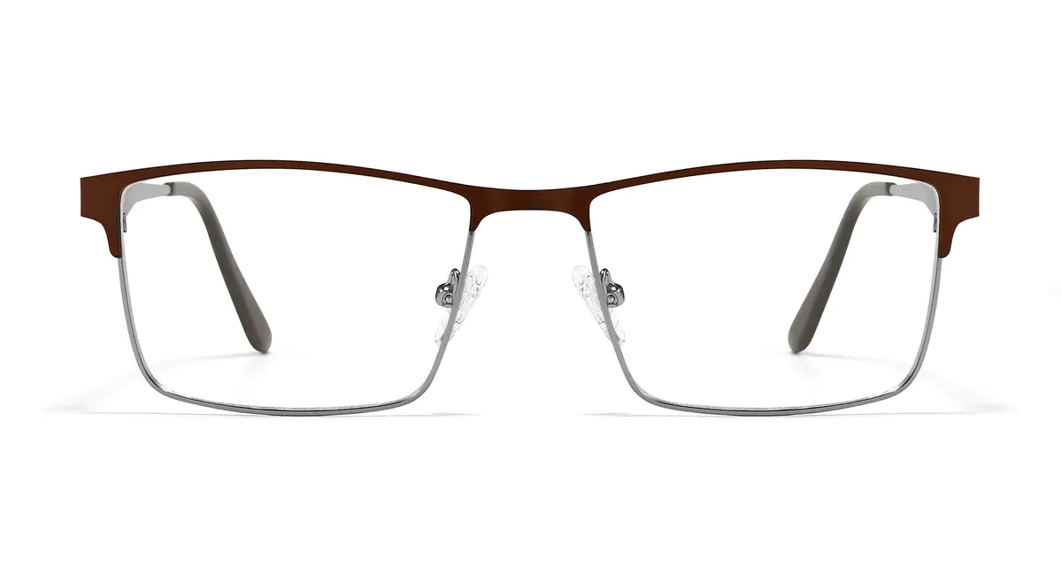 Browline Brown Eyeglasses