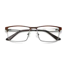 Browline Brown Eyeglasses