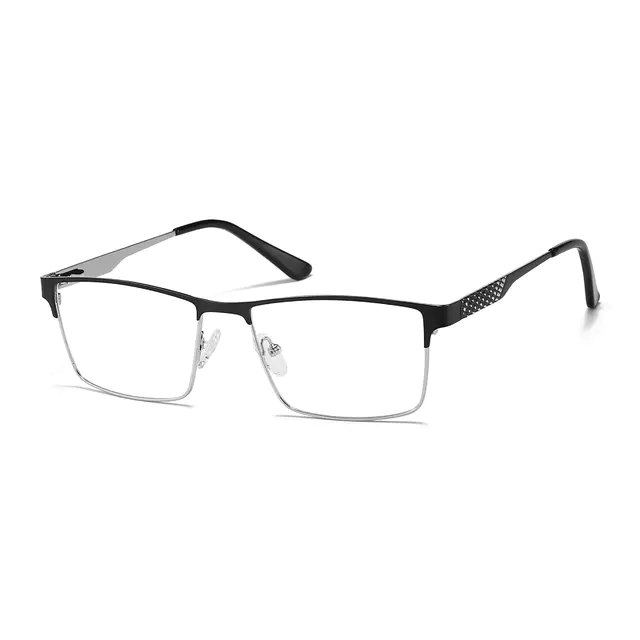 Browline Black Eyeglasses