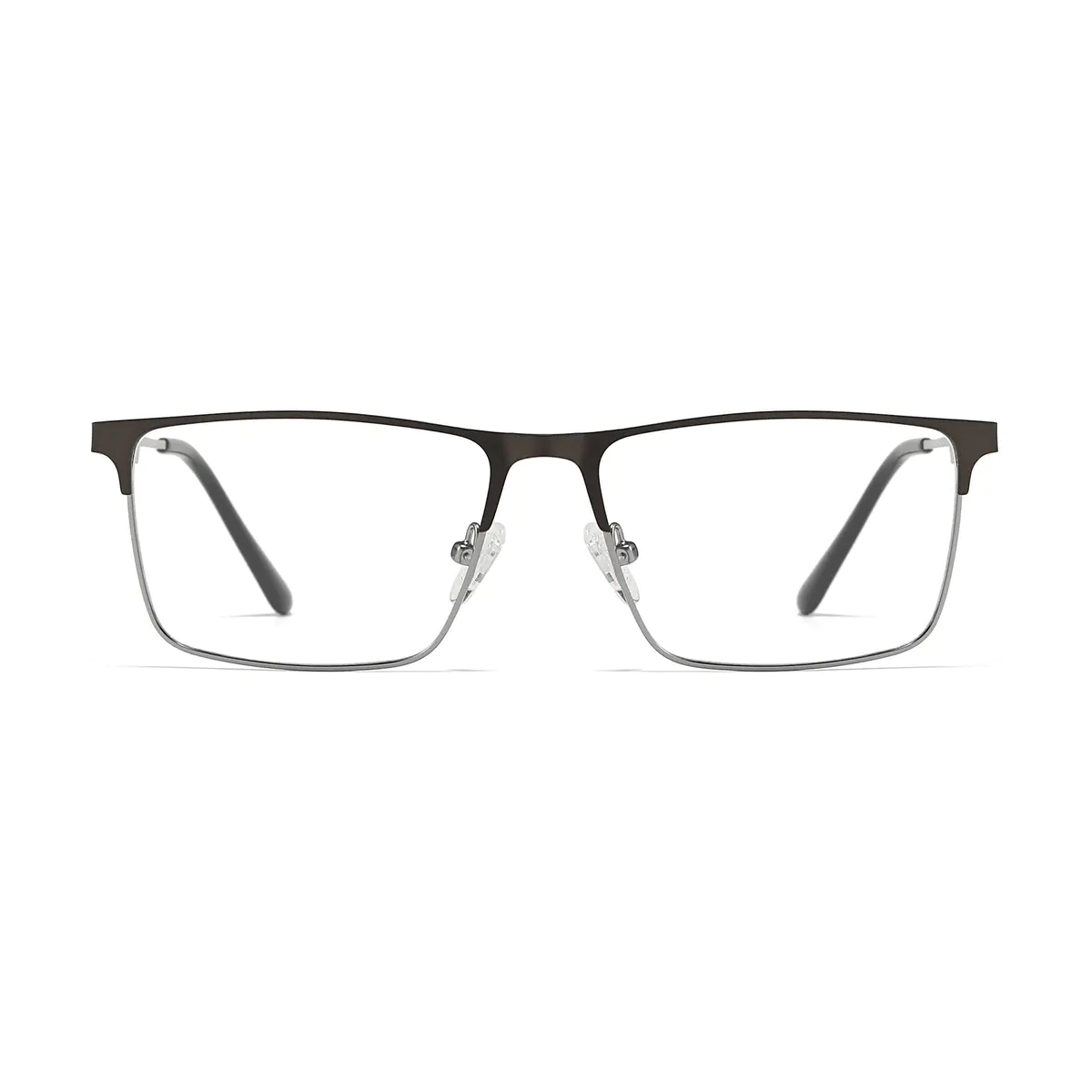 Browline Gray Eyeglasses