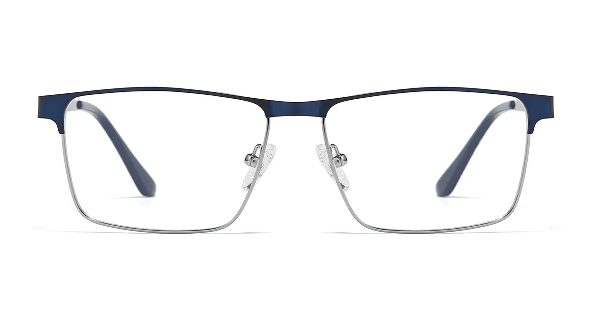 Browline Blue Eyeglasses