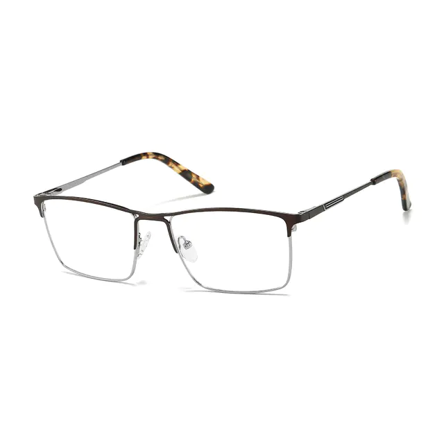 Rectangle Brown/Tortoiseshell Eyeglasses