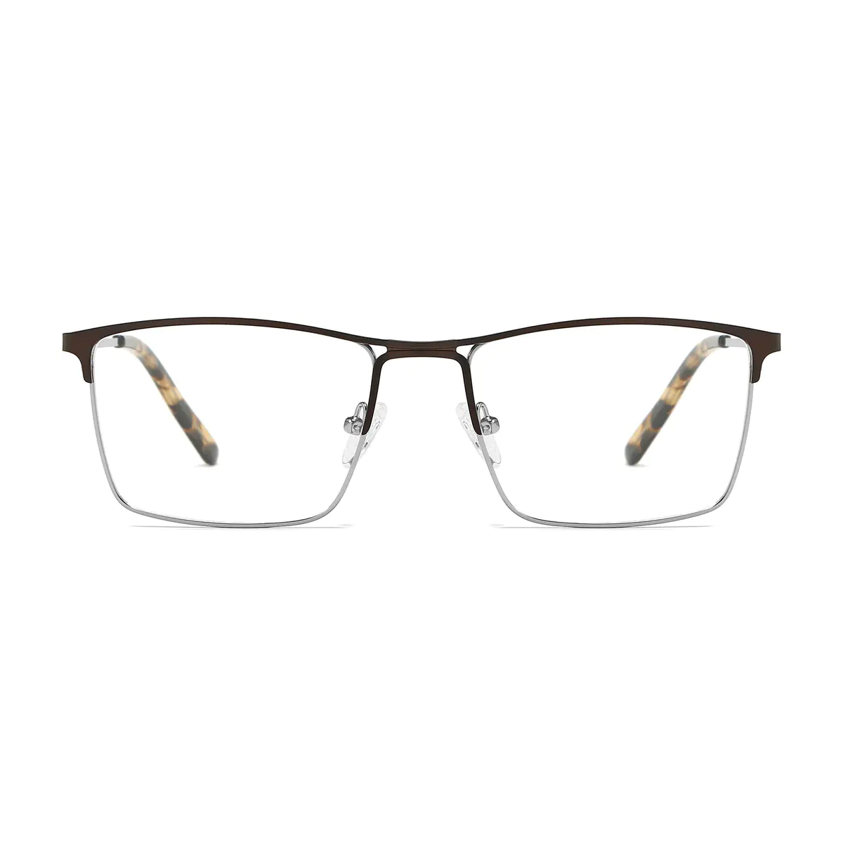 Rectangle Brown/Tortoiseshell Eyeglasses
