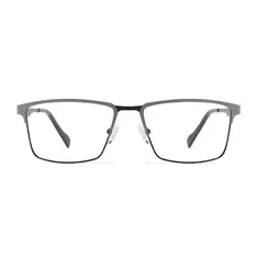 Rectangle Black/Gray Eyeglasses