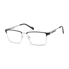 Rectangle Black/Silver Eyeglasses