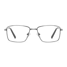 Rectangle Silver Eyeglasses