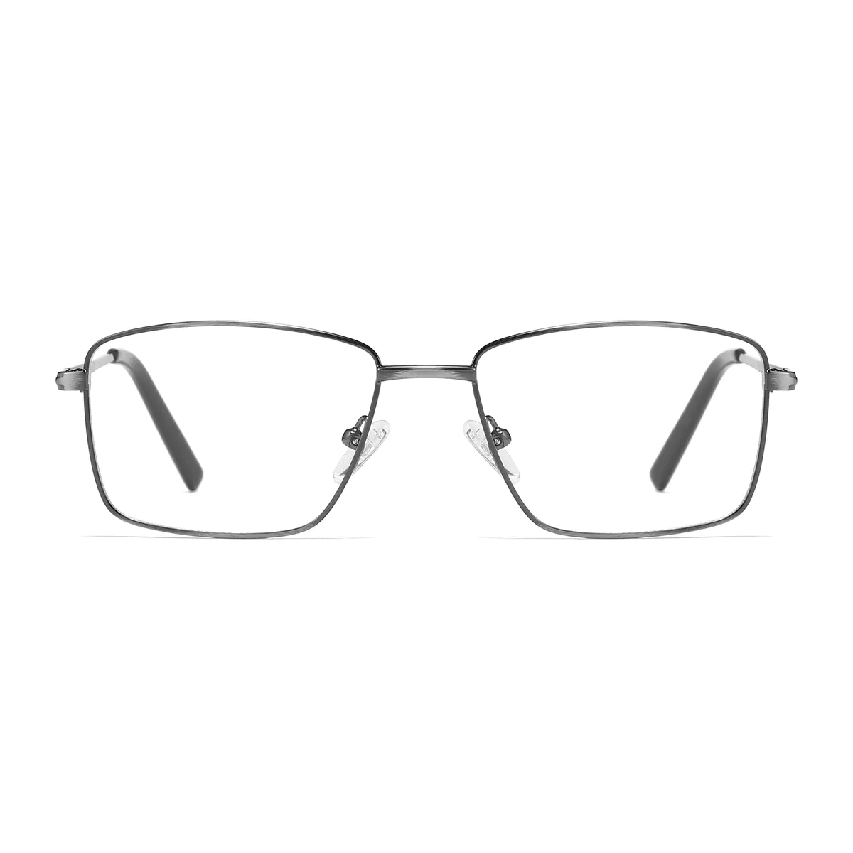 Rectangle Silver Eyeglasses