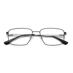 Rectangle Black/Silver Eyeglasses