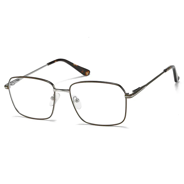 Square Brown/Tortoiseshell Eyeglasses