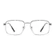 Square Tortoiseshell/Blue Eyeglasses