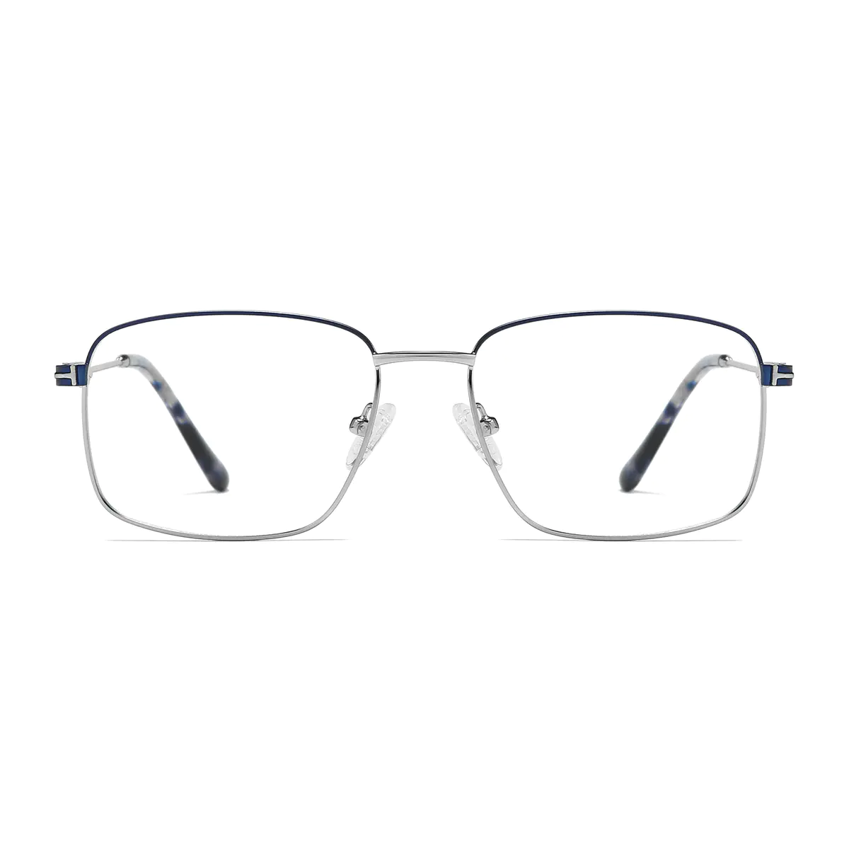 Square Tortoiseshell/Blue Eyeglasses