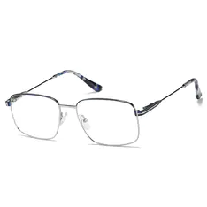 Square Tortoiseshell/Blue Eyeglasses