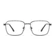 Rectangle Gray Eyeglasses