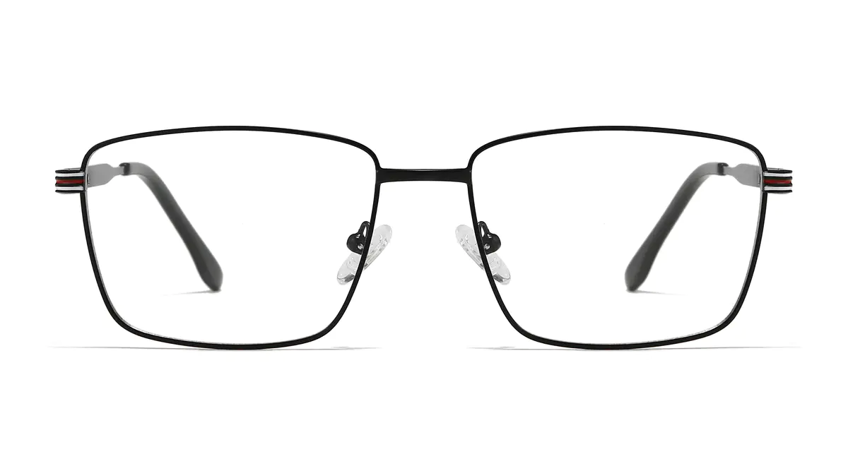 Rectangle Black Eyeglasses