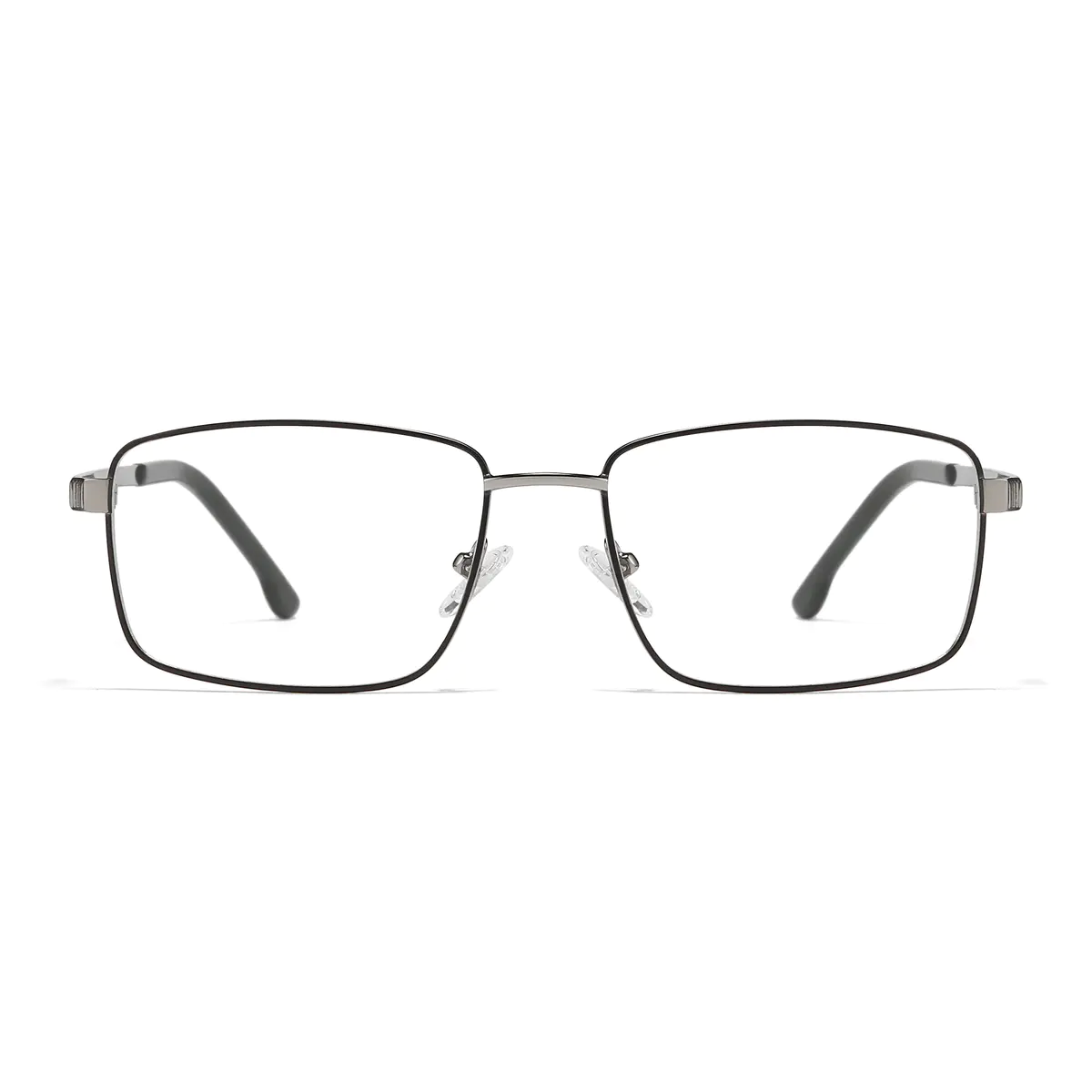 Rectangle Gray Eyeglasses