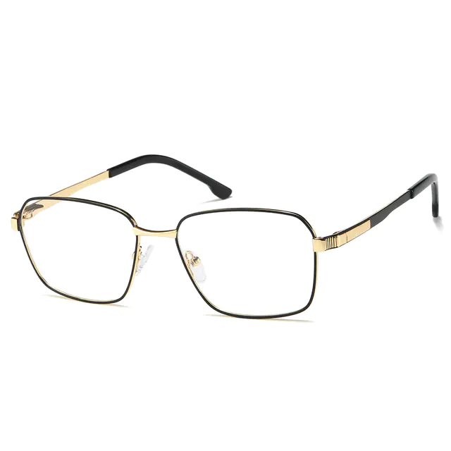 Square Black Eyeglasses
