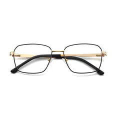 Square Black Eyeglasses