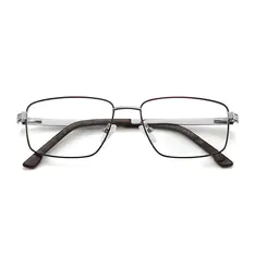 Rectangle Brown Eyeglasses