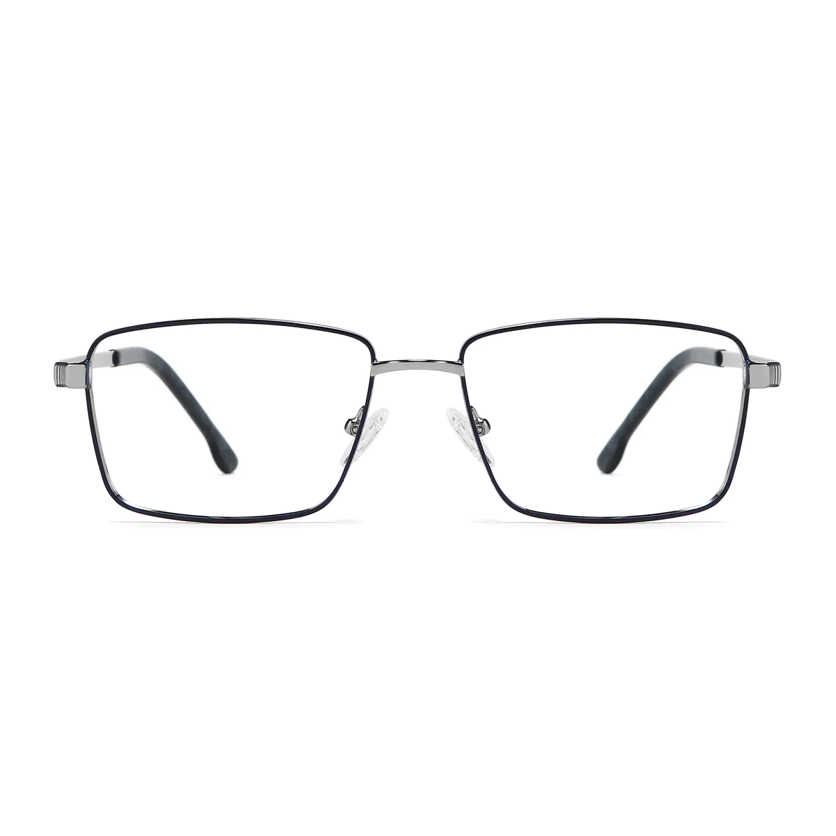 Rectangle Blue Eyeglasses