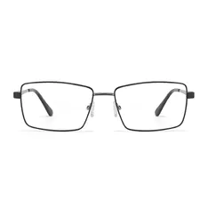 Rectangle Gray Eyeglasses