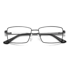 Rectangle Gray Eyeglasses
