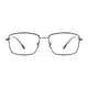 Rectangle Black/Silver Eyeglasses
