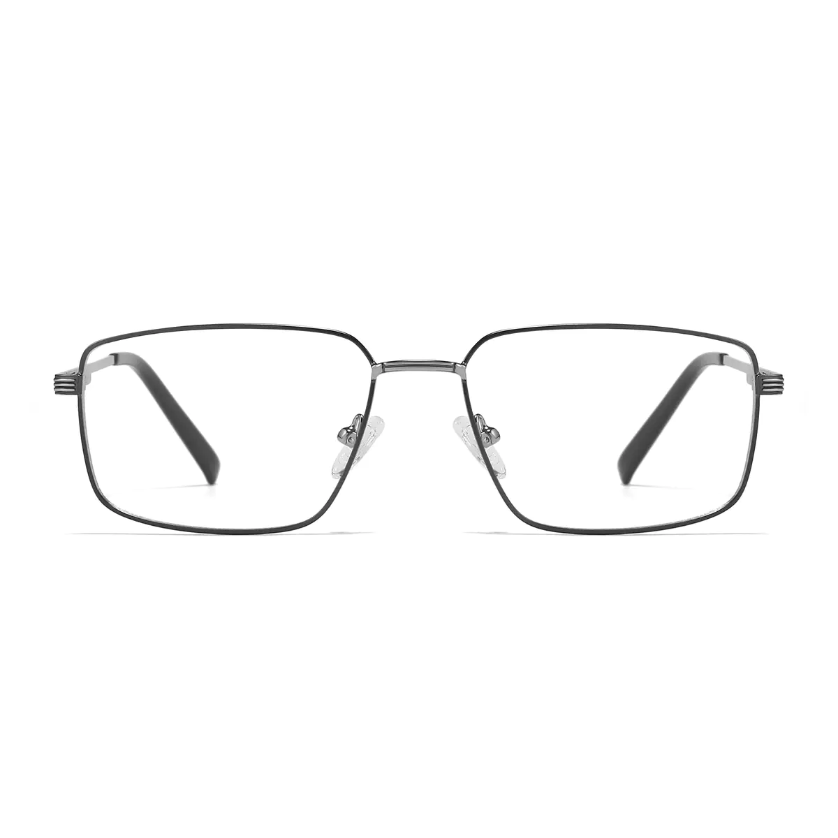 Rectangle Brown/Gold Eyeglasses