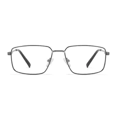 Rectangle Brown/Gold Eyeglasses