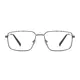 Rectangle Brown/Gold Eyeglasses
