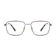 Rectangle Brown Eyeglasses